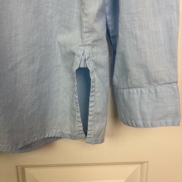 Allen Solly Men's Classic Fit Blue Shirt Size 38 - Picture 7 of 10